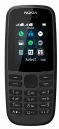 Nokia 105 2019 Dual Black