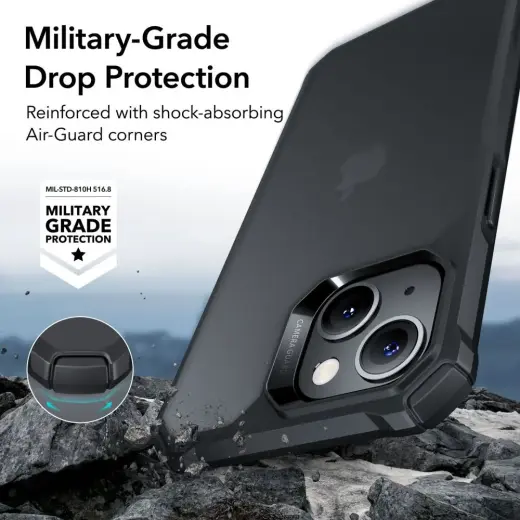 ESR AIR ARMOR IPHONE 14 Plus FROSTED BLACK Фото num