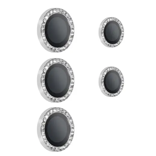 Tempered Glass HARD DIAMOND for camera (LENS) for Samsung Galaxy S26 Ultra silver (lens 5 pieces)