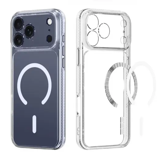 Dux Ducis CLIN MAG чехол с поддержкой MagSafe для телефона iPhone 17 Pro | iPhone 18 Pro прозрачный