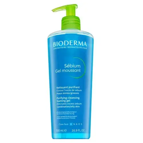 Bioderma Sébium Attīrošs attīrošs gēls Moussant Purifying Cleanising Foaming 500 ml