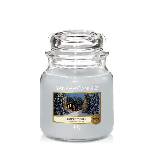 Yankee Candle Candlelit Cabin scented candle 411 g