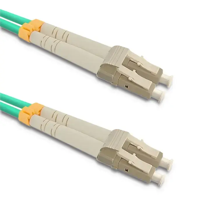 Qoltec Patchcord fiber optic LC/UPC - LC/UPC | Multimode | 50/125 | OM3 | Duplex | 2m