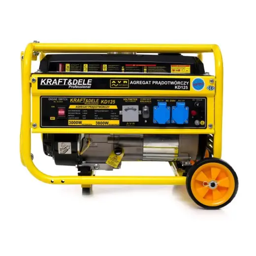 Petrol generator KD125 12V/230V 3kW AVR