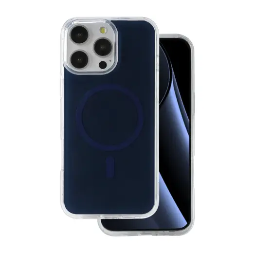 Lowkey Mag telefono dėklas su MagSafe palaikymu iPhone 14 Pro mėlynas