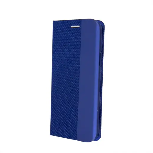 Fusion Smart Senso Case Grāmatveida Maks Priekš Samsung A217 Galaxy A21S Zils