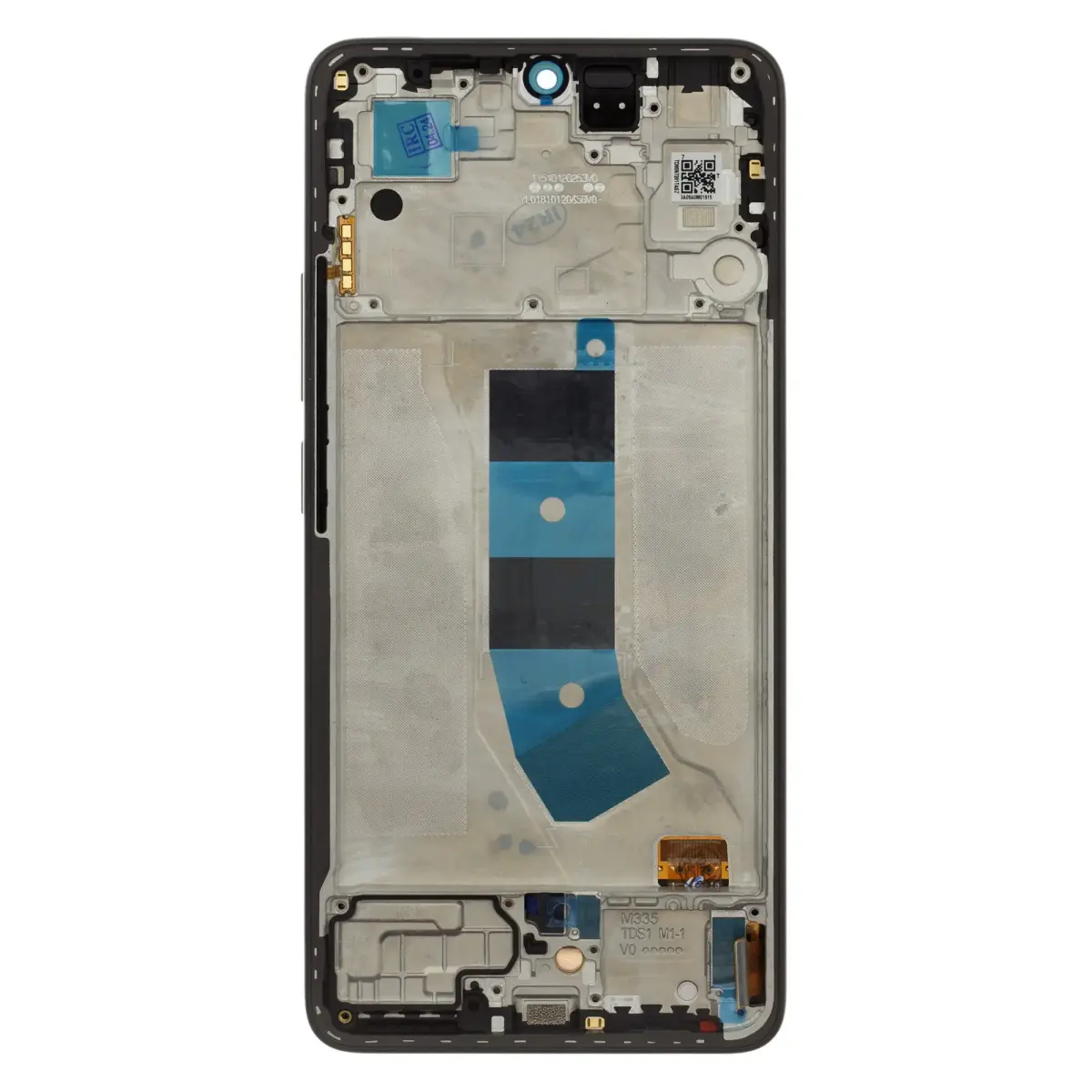 LCD Display + Touch Unit + Front Cover for Xiaomi Redmi Note 13 4G Midnight Black