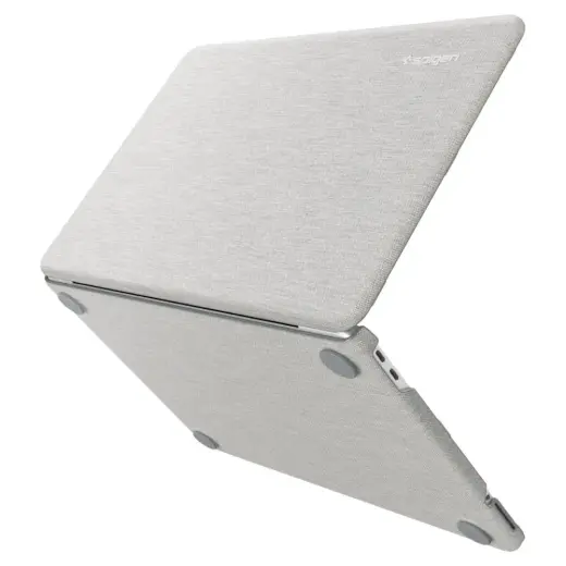 Spigen Urban Fit cietais apvalks datoram MacBook Neo 13 (2026) pelēks