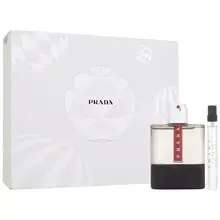 Luna Rossa Carbon Dárková sada EDT 100 ml a miniaturka EDT 10 ml