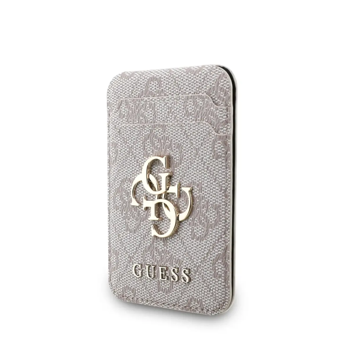 Guess 4G Metal Logo MagSafe Cardslot Stand Pink