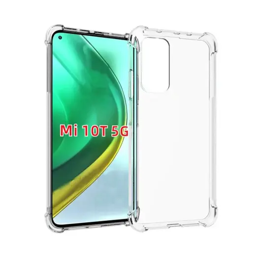 Fusion anti shock 0.5 mm silicone case for Xiaomi Mi 10T | Mi 10T Pro 5G transparent