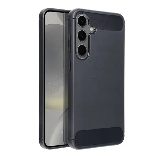 Carbon phone case for Samsung Galaxy S24+ black