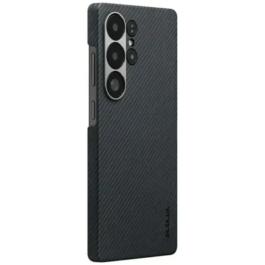 PITAKA Ultra-Slim phone case for Samsung Galaxy S25 Ultra black grey