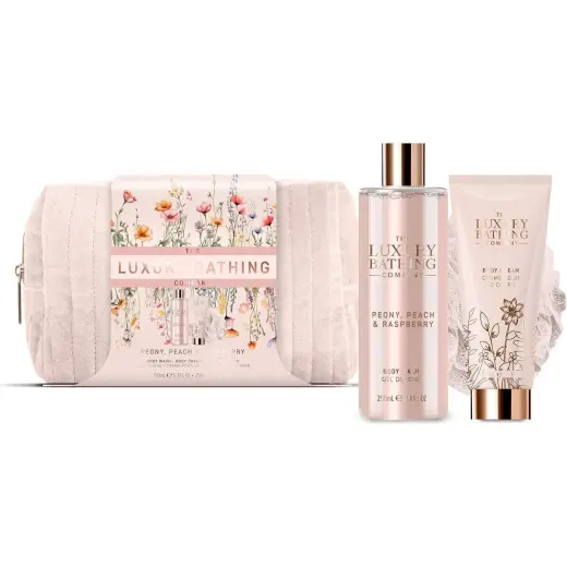 Grace Cole, Set Regalo Bellezza, Set Pesca Lampone Macinato (Set per La Cura Del Corpo)