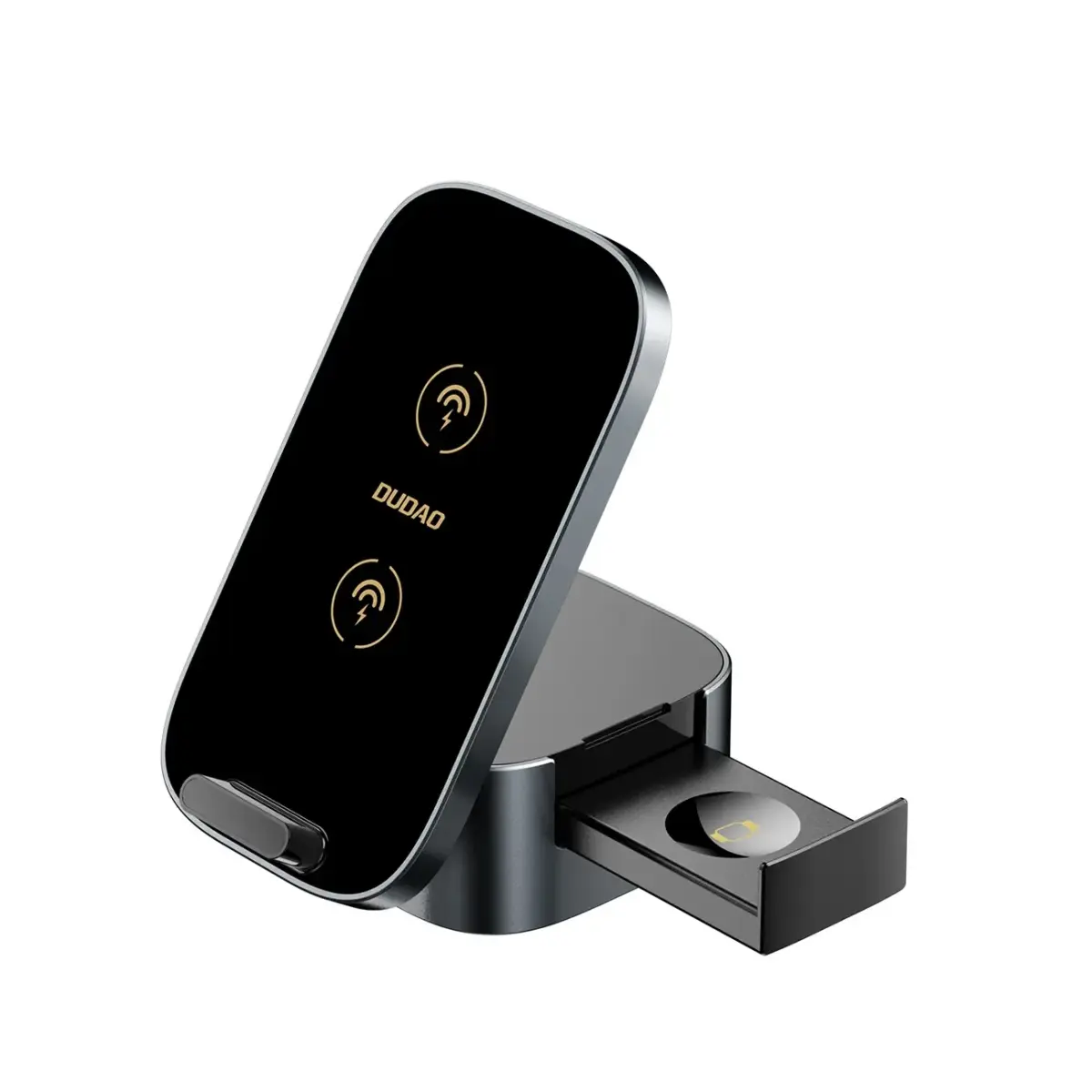 Dudao A11Pro+ 3-in-1 bezvadu lādētājs | Qi | 15W | melns