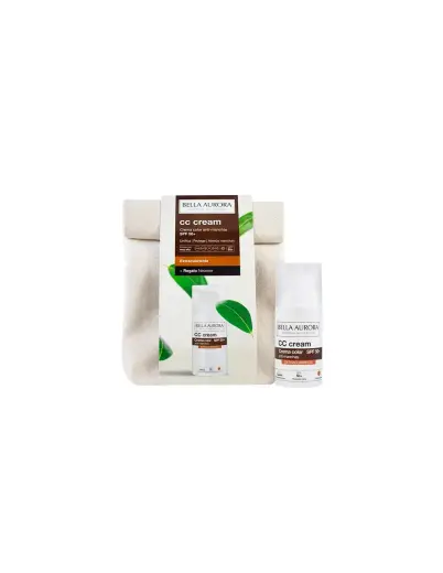 BELLA AURORA SOLAR ANTIMANCHAS CC EXTRACUBRIENTE SPF50+30ML+ NECESER