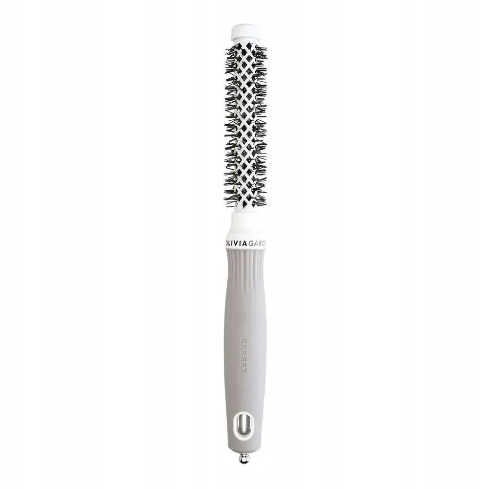 Olivia Garden - Expert - Blowout Shine - White & Grey - 15mm