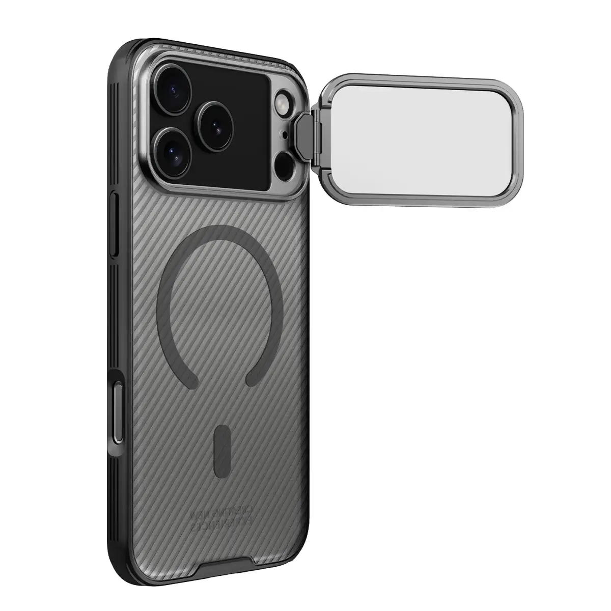 Nillkin CamShield Prop Magnetic Case for Apple iPhone 17 Pro Max Transparent Black