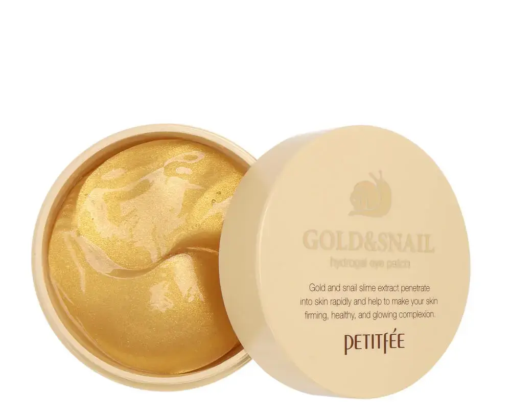Petitfee, Gold & Snail, Hydrating & Firming, Day & Night, Eye Patch, 60 pcs