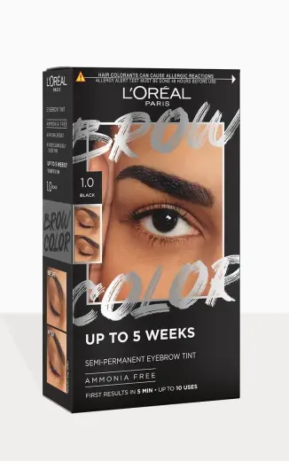 Debenhams Brow Color, Semi-Permanent Tint in Dark Brunette