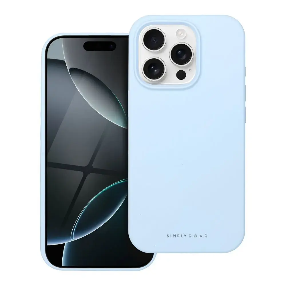 ROAR CLOUD SKIN maciņš telefonam iPhone 16 Pro zils