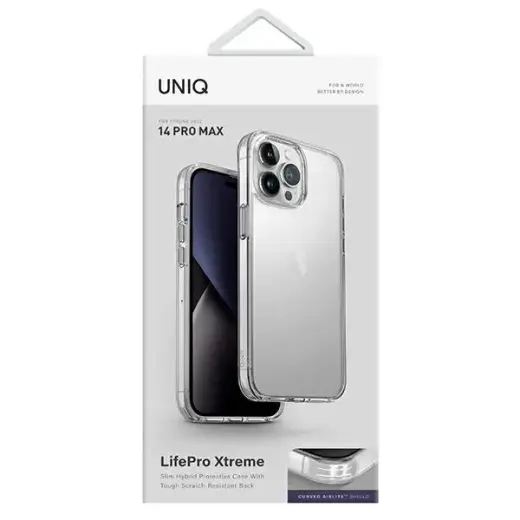 UNIQ etui LifePro Xtreme iPhone 14 Pro Max 6,7" przeźroczysty|crystal clear Photo