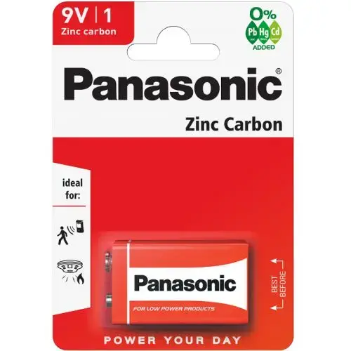 Panasonic 6F22-1BB (9V) Блистерная упаковка 1шт.