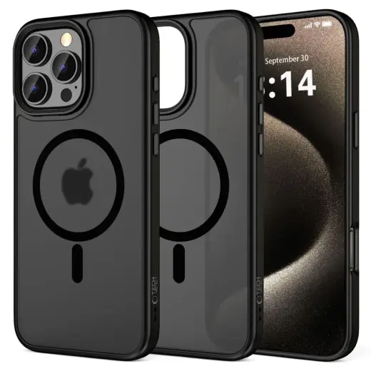 TECH-PROTECT MAGMAT telefoni ümbris MagSafe toega iPhone 16 Pro must