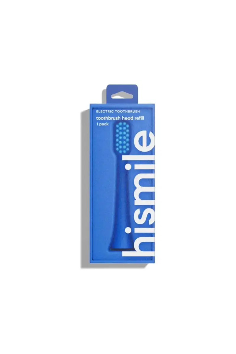 Hismile , , Replacement Brush Head, Blue