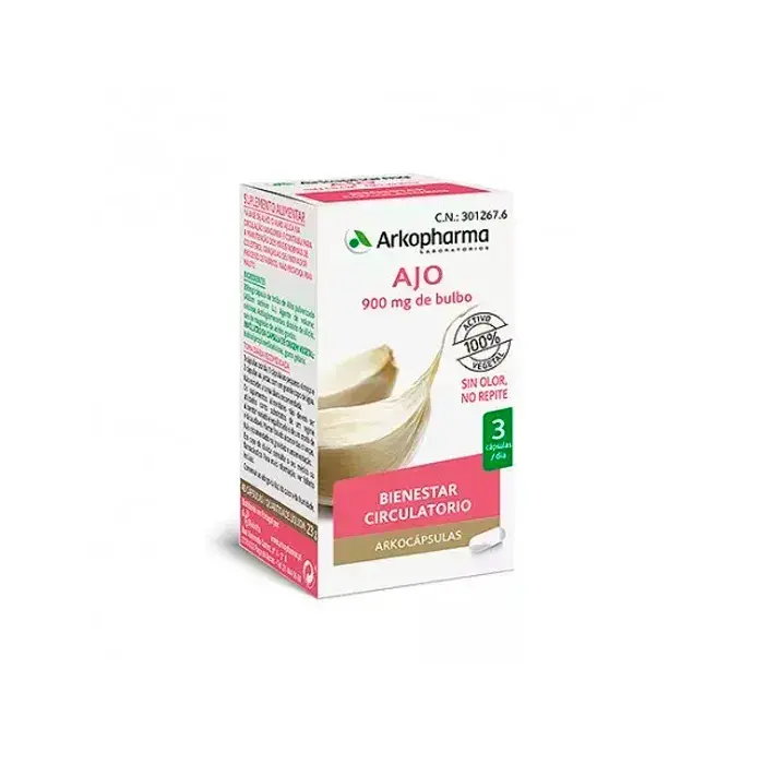 Arkopharma Arkocaps Garlic 48 Capsules (8470003012676)