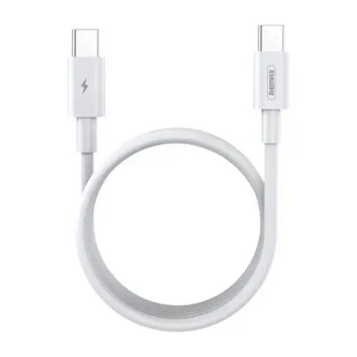 Cable USB-C do USB-C Remax Marlik, 2m, 100W (white)