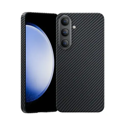 Benks Magnetic Armor Air Kevlar Case Metal Frame 600D for Samsung Galaxy S24 black