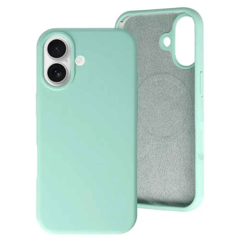 MagColor Pure maciņš telefonam iPhone 17 zaļš