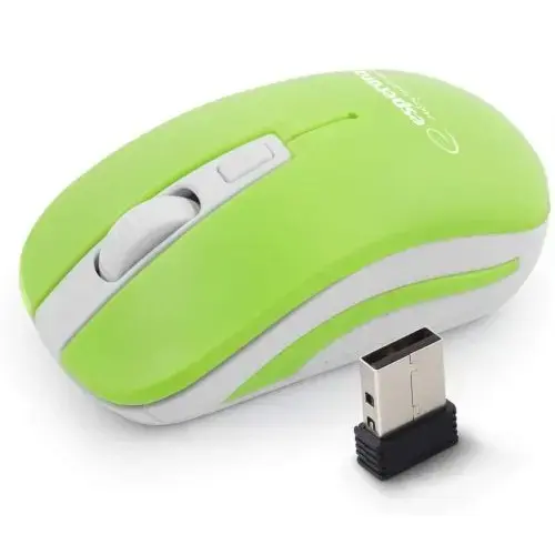 Esperanza EM126WG GREEN 1600DPI ОПТИЧЕСКАЯ БЕCПРОВОДНАЯ КОМПЬЮТЕРНАЯ МЫШЬ