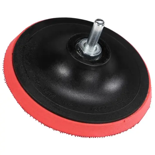 Adapter 125mm M14 with adhesive and adapter for drill