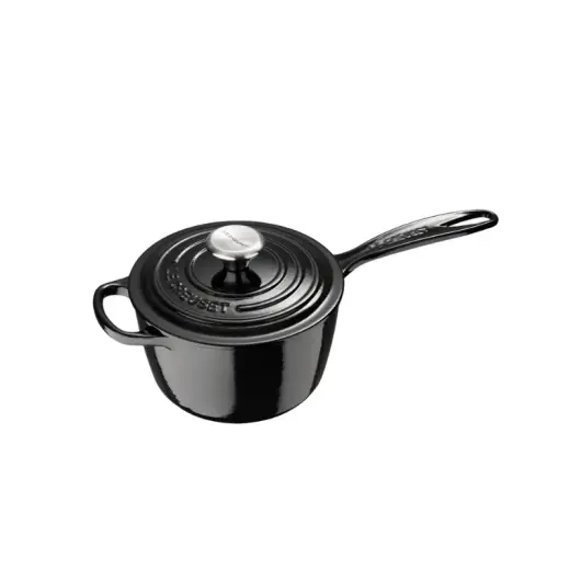 Čuguna mērces katliņš Ø16cm / 1,5L melns
