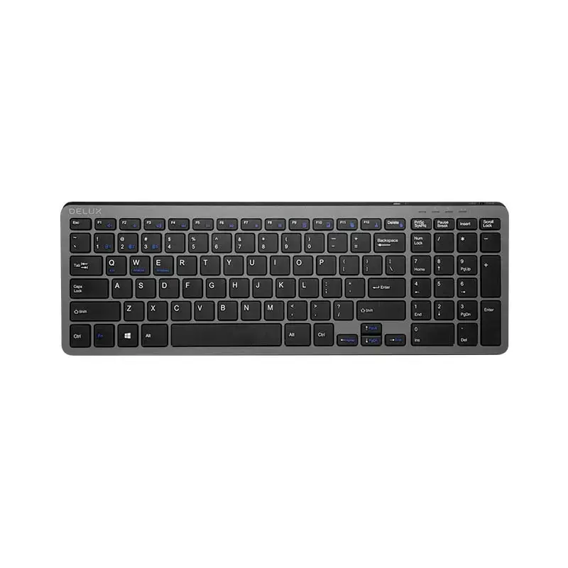 Delux K2203D Multi Bluetooth wireless keyboard for  PC | PS4 | XBOX | Smart TV | Android