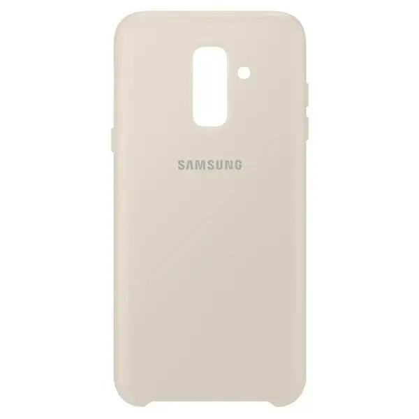 Samsung EF-PA605CF A6 Plus 2018 A605 zelta|zelta divslāņu vāciņa korpuss