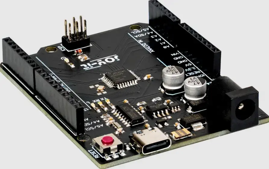 Mikrokontrolieris UNO Rev3 ar USB-C (saderīgs