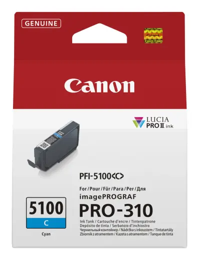 Tindikassett Canon PFI-5100 C 6953C001 tsüaan