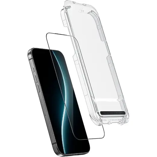Benks Tempered glass Glass Warrior Sapphire Coating (C.M.MZ.AP.BK.D072) for Iphone 18 Pro/17 Pro black
