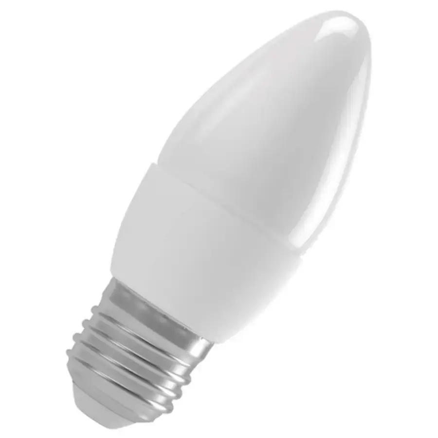LED spuldze 4W E27 svečveida Emos