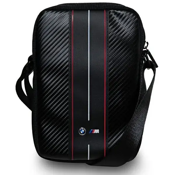 BMW Torebka BMTB8COMSCAKR 8" czarny|black Carbon Red Stripes