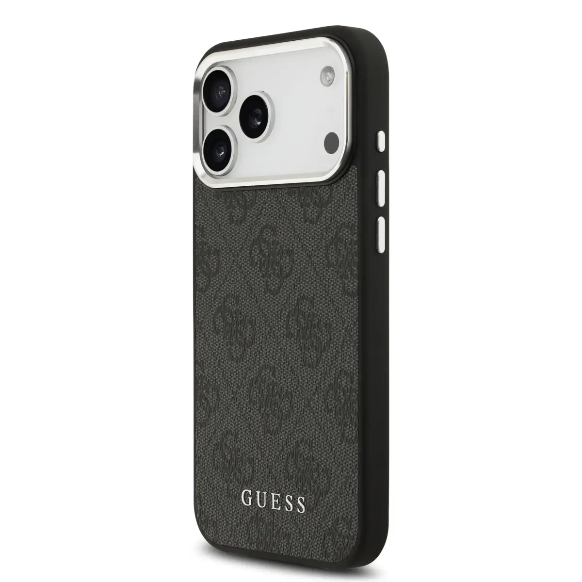 Guess 4G maciņš ar MagSafe atbalstu telefonam iPhone 17 Pro Max melns