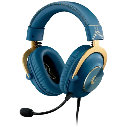 LOGITECH G PRO X LOL Wired Gaming Headset - Blue Mic - WAVE2 - USB DAC