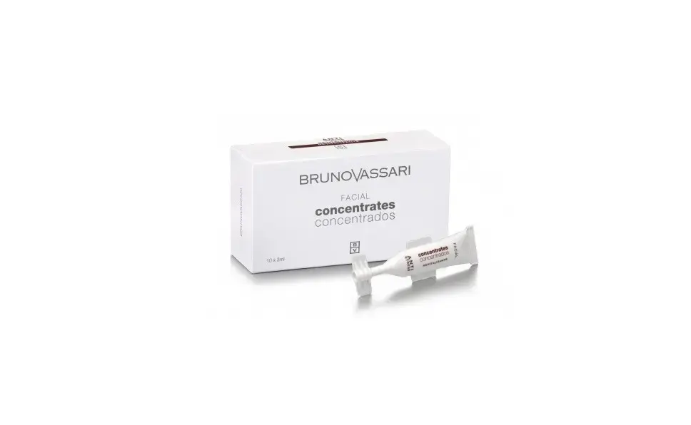 Set, Bruno Vassari, Anti Stress, Revitalising, Concentrate, For Face, 10 pcs, 3 ml