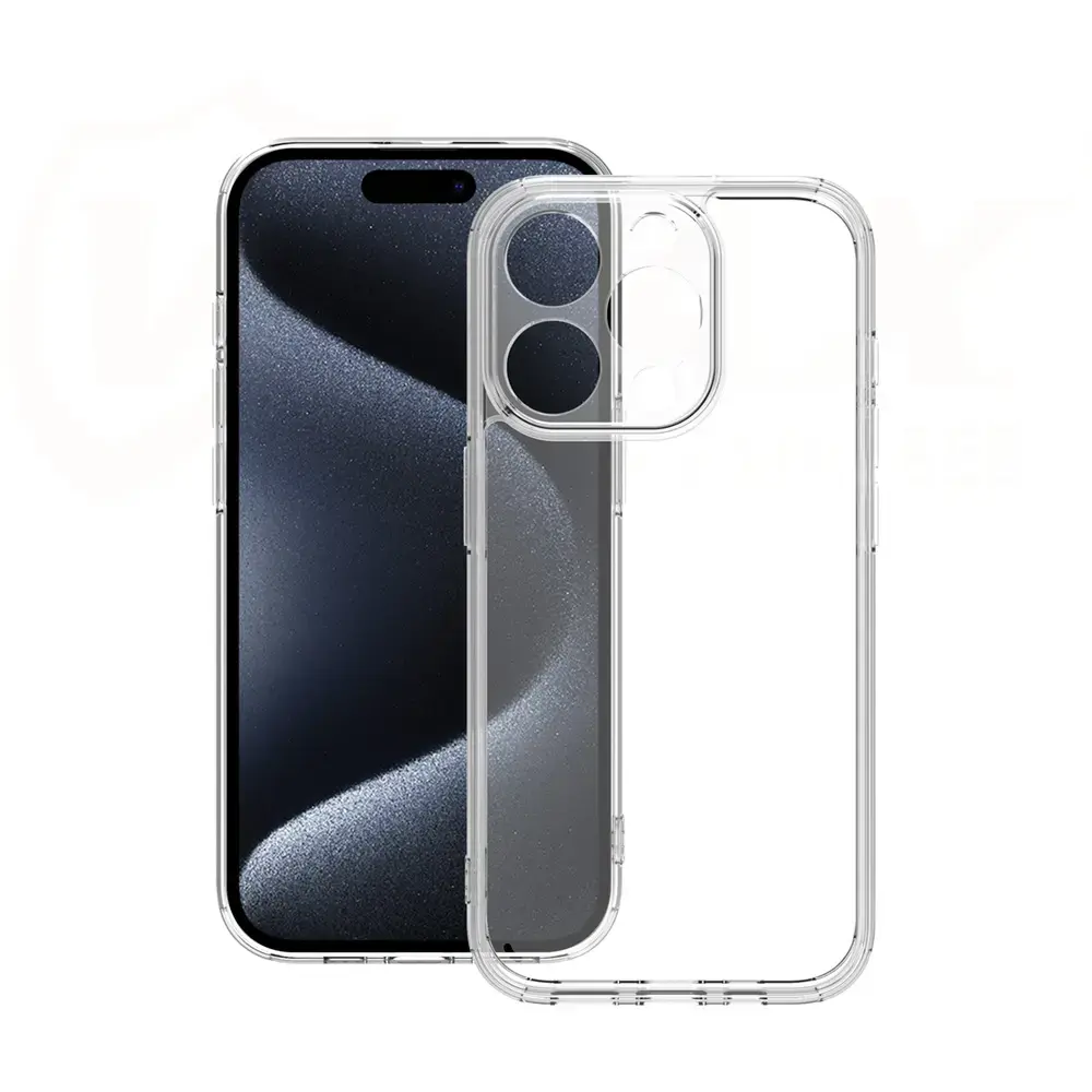 Vmax Acrylic Anti-drop case for iPhone 16 6,1" transparent