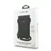 Lacoste PVC Iconic Petit Pique Metal Logo Phone Pouch XL Black