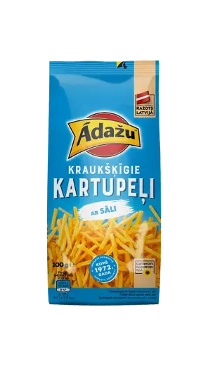 Čipsi ĀDAŽU Salmiņi, 100g