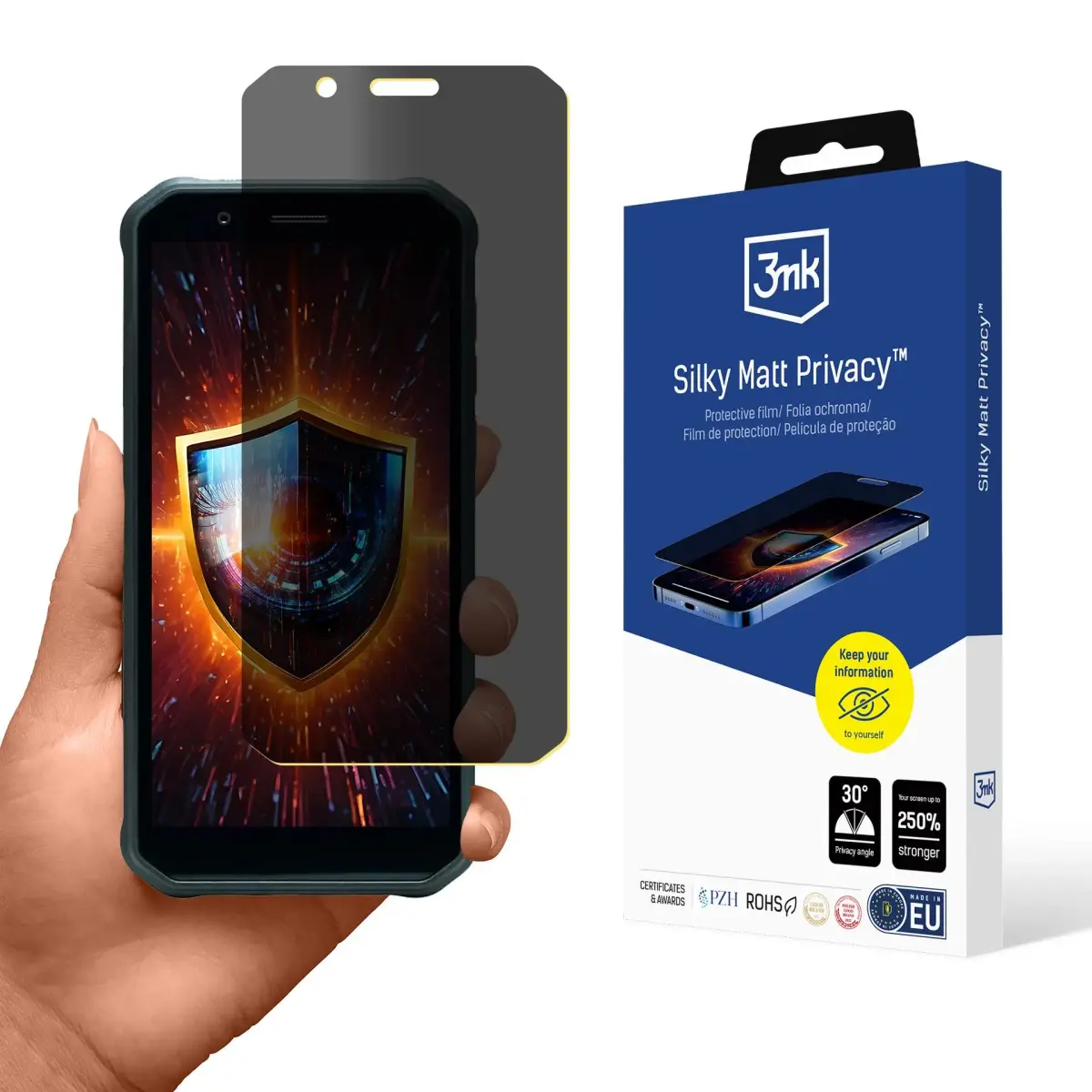 MyPhone Hammer Energy X - 3mk Silky Matt Privacy
